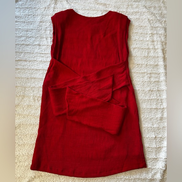 Emily McCarthy Cranberry Red Del Mar Sleeveless Dress - Picture 7 of 14